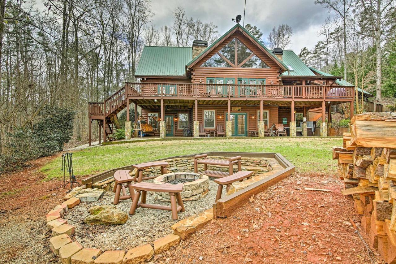 Lake Hartwell Villa With Dock, Theater And Hot Tub! South Union Eksteriør bilde