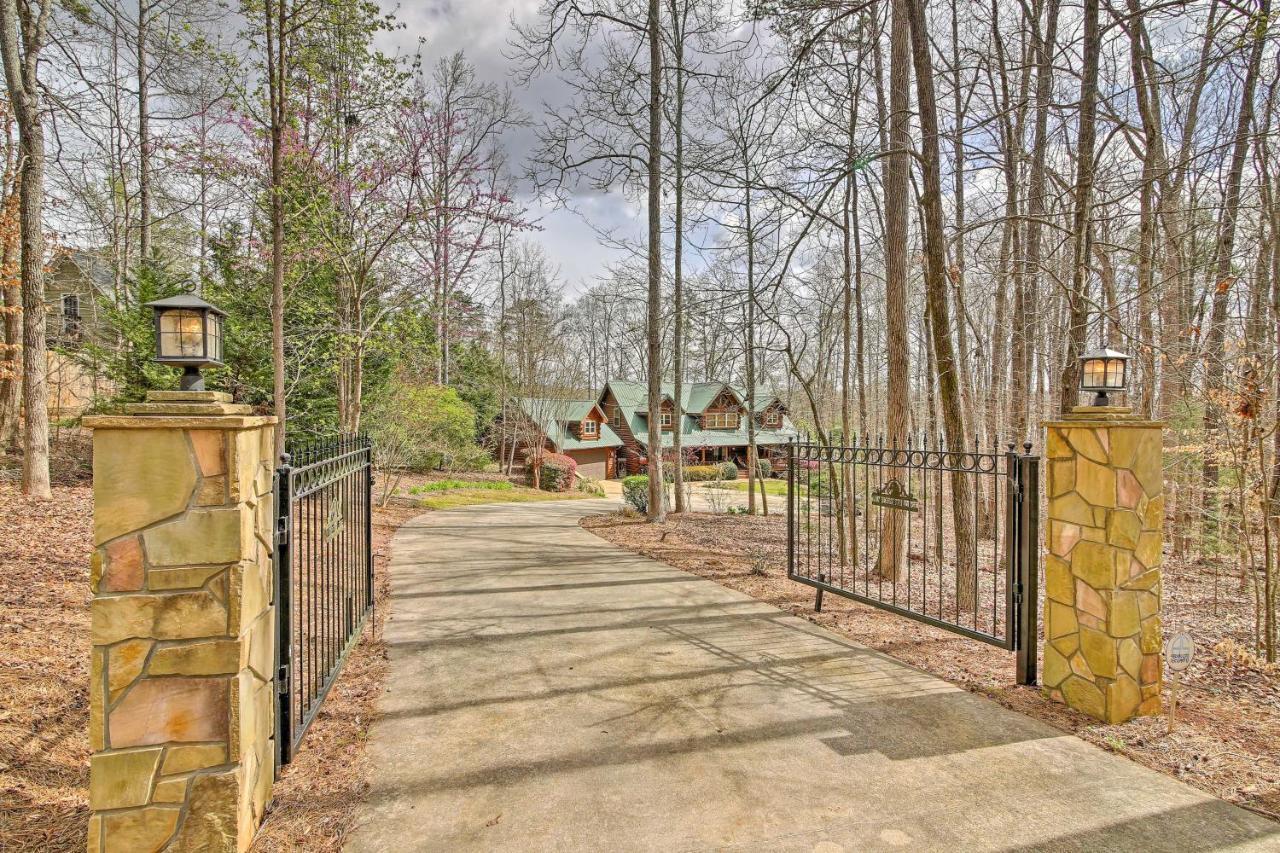 Lake Hartwell Villa With Dock, Theater And Hot Tub! South Union Eksteriør bilde