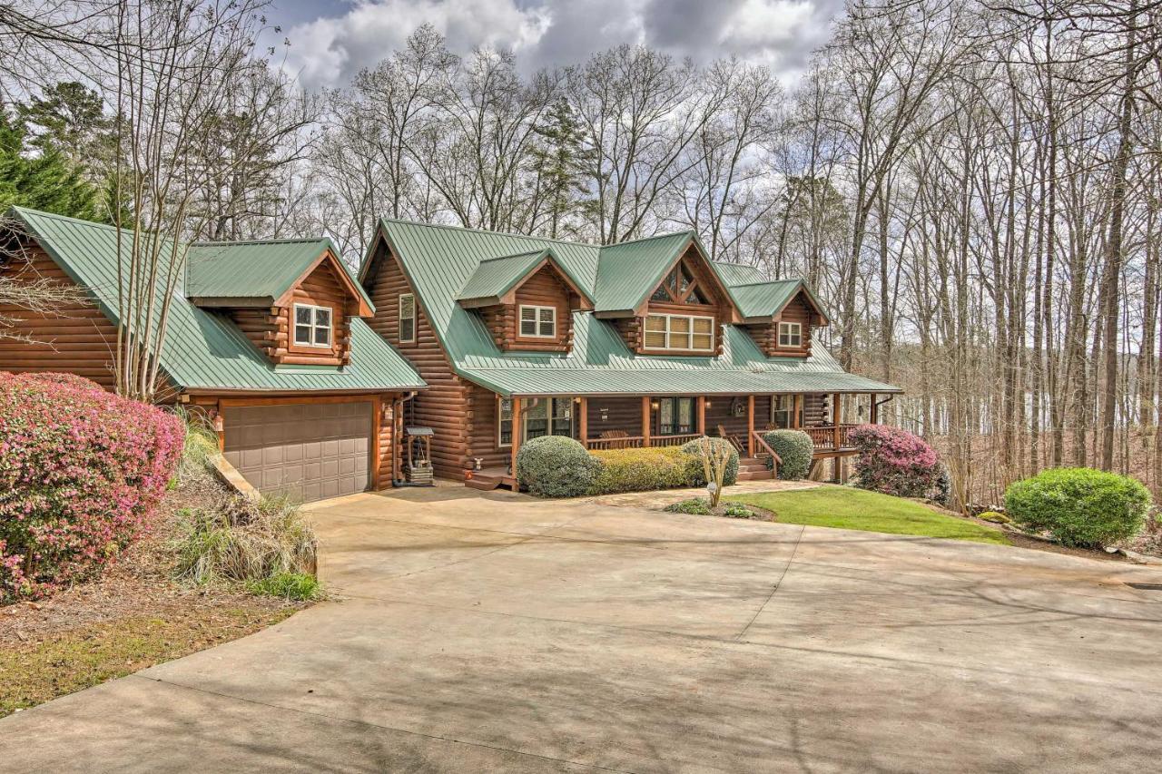 Lake Hartwell Villa With Dock, Theater And Hot Tub! South Union Eksteriør bilde